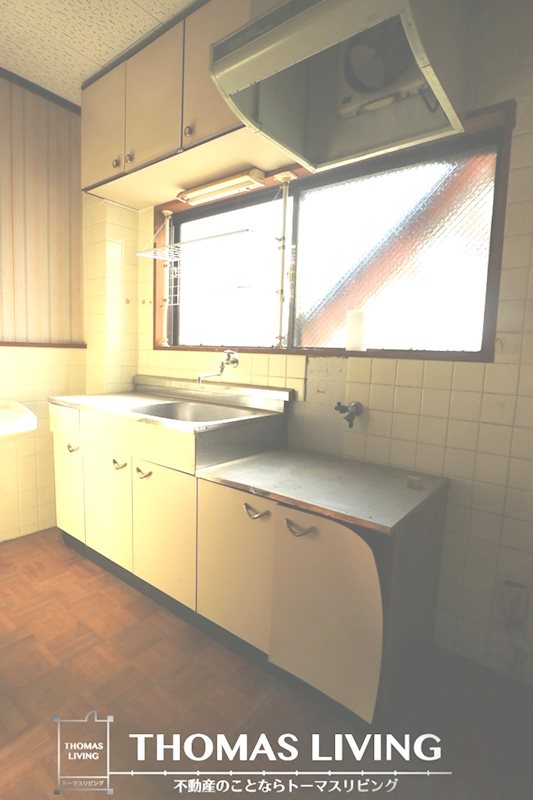 キッチン　自分でお好きなコンロを設置できます。