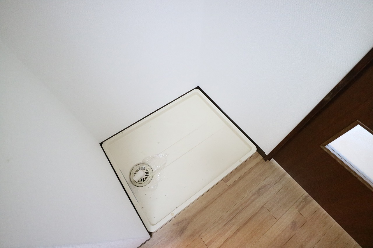 洗面設備　室内洗濯機置場