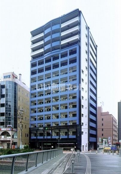 福岡市博多区中洲のマンションの建物外観