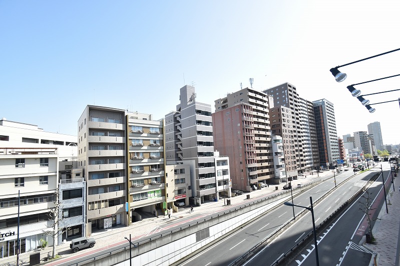 【広島市中区富士見町のマンションの眺望】