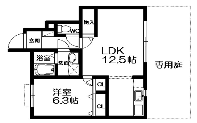 スタジョナーレの間取り