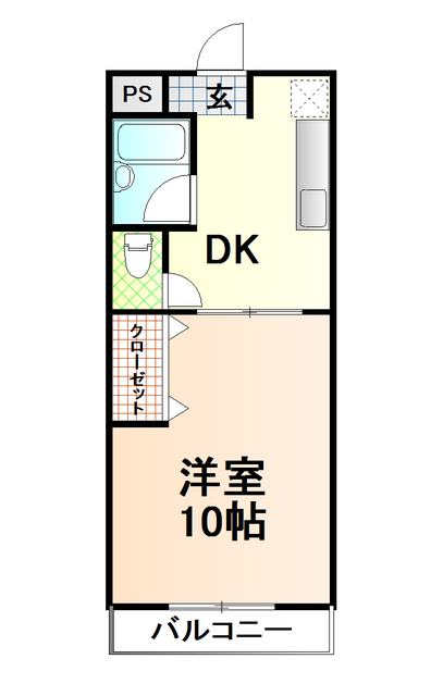 マンションＣｌｏｖｅｒの間取り