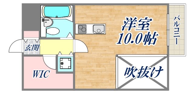 ホープ芦屋の間取り