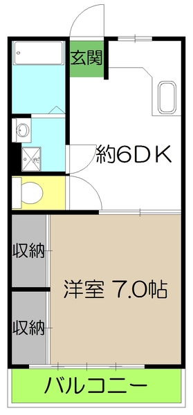 前田マンションの間取り