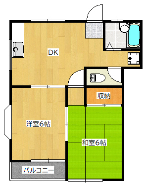 モンシェリー曽谷C棟の間取り