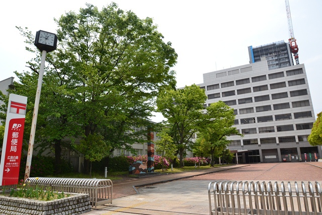 郵便局　広島白島郵便局（郵便局）まで684m