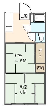 木川荘の間取り