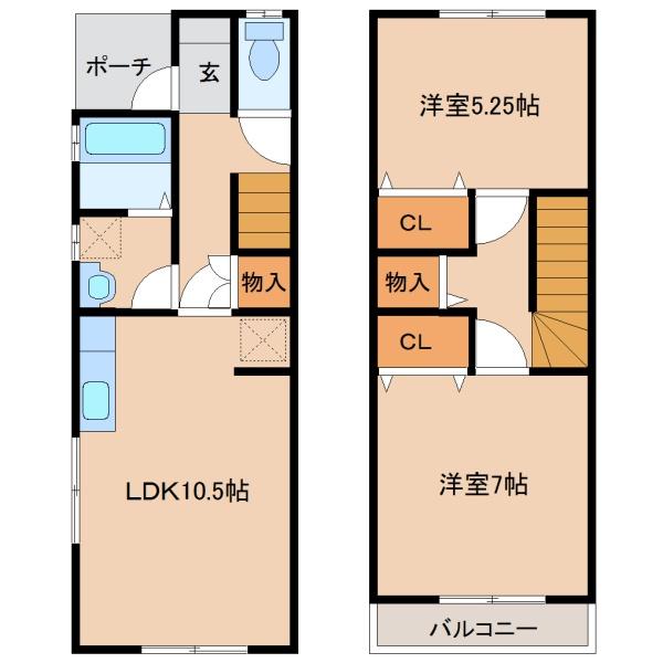 ロイヤルガーデンの間取り