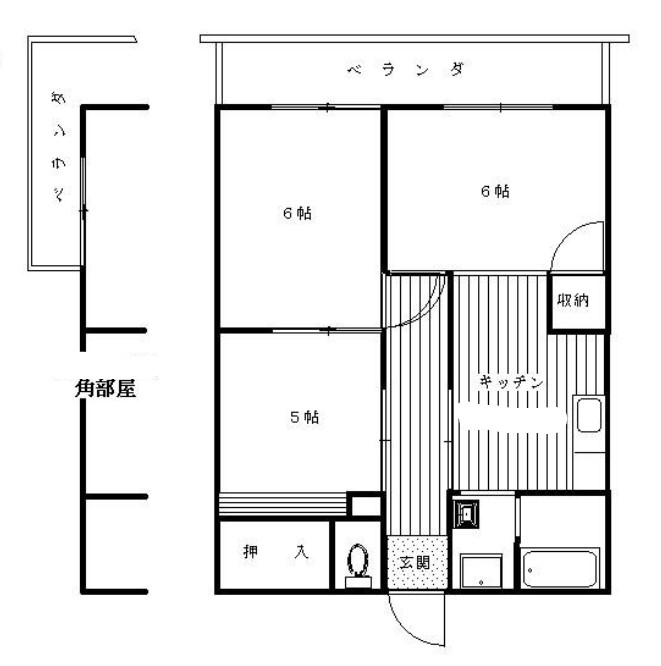 練馬区春日町のマンションの間取り