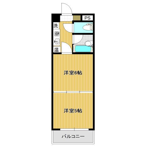 バリュー大和町の間取り