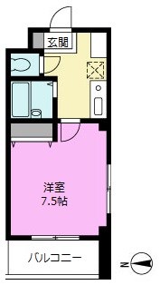 プラザＫｅｉ－１の間取り