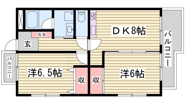 グランドパークの間取り