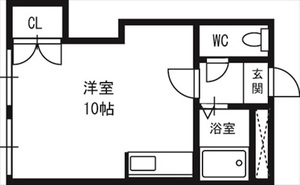 ＩＮＯＶＥ札幌平岸２条の間取り