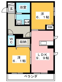 アシュリーKIIの間取り