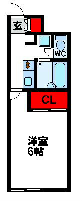 レオネクスト花見が丘KKの間取り