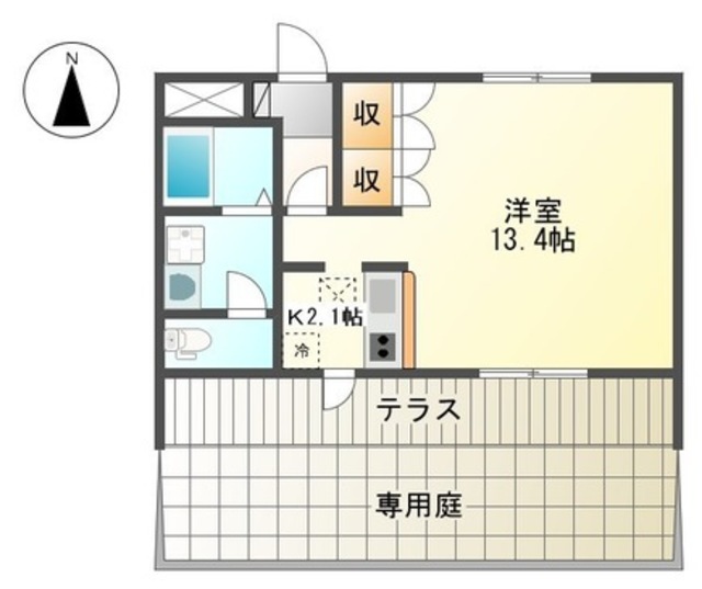 グレイス　花山の間取り