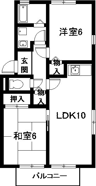 キャニオン喜多山の間取り