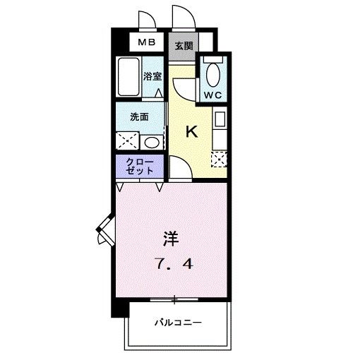 サンリット　ＳＪＫの間取り