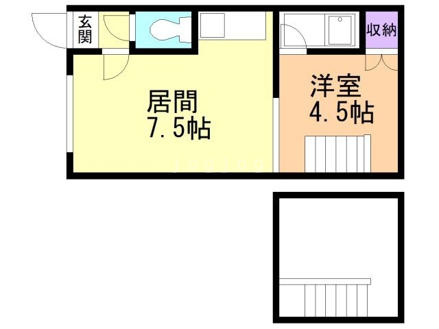 サンティアゴの間取り