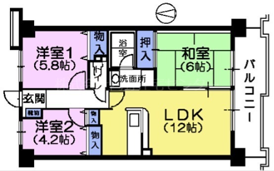 アプローズ大泉学園15の間取り