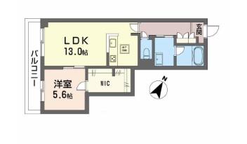 シャーメゾンシティルイーレの間取り