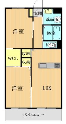 コンフォートＲＥＩＷＡの間取り