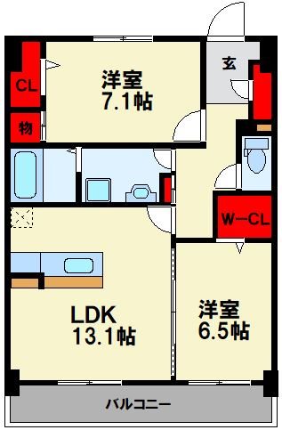 グランソフィアの間取り