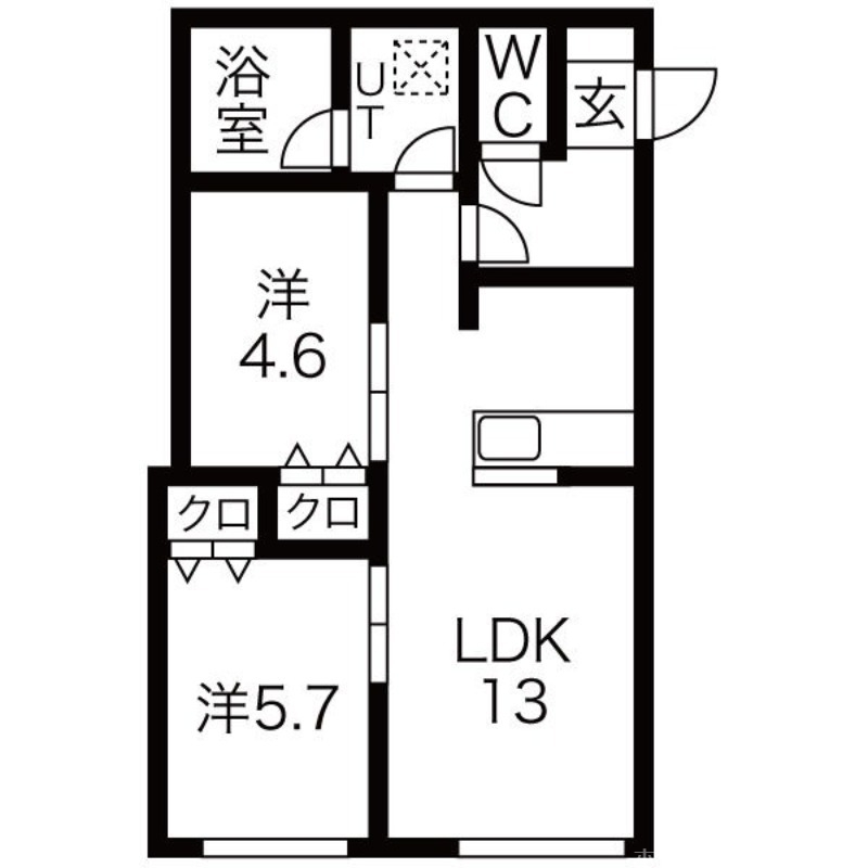 Ｔｅｒｒａｃｅ　ｆｉｎｏの間取り