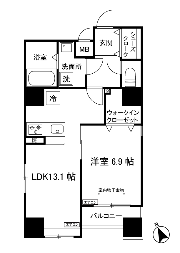 チェリオふれあいの丘の間取り