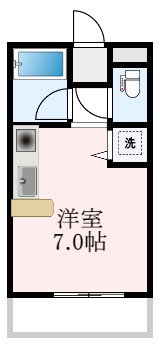 河内長野市千代田南町のマンションの間取り