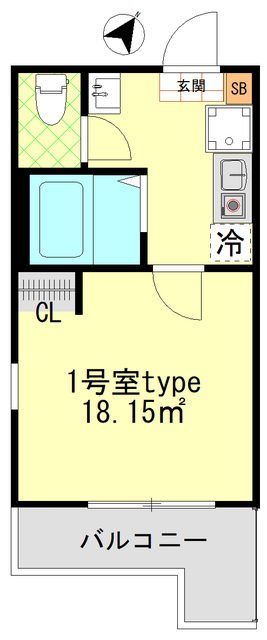 フェリス新子安の間取り