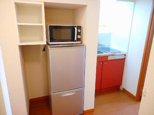 その他　電子レンジ、冷蔵庫完備