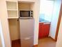 その他　電子レンジ、冷蔵庫完備