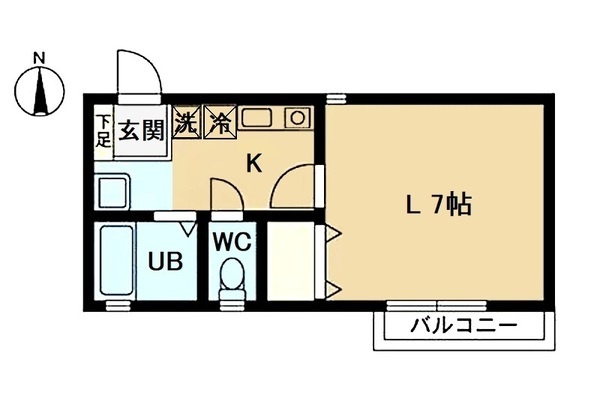 ガーデンヒルズIIの間取り