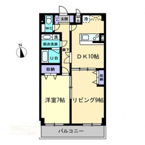 ＡＸＳ空港通の間取り