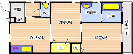 プラセール野田の間取り