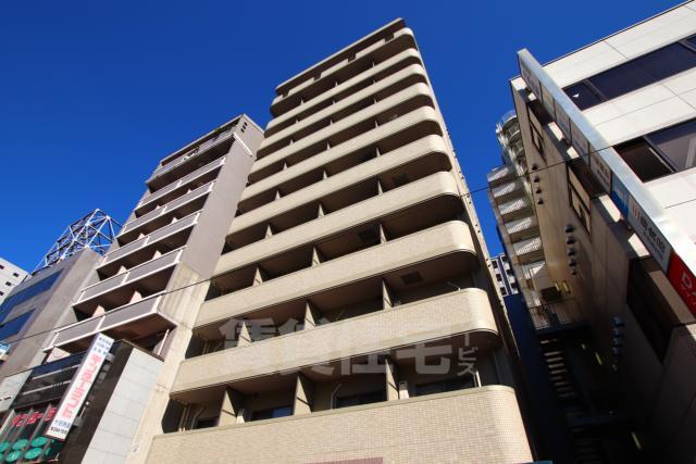 広島市中区猫屋町のマンションの建物外観