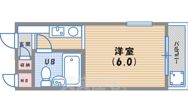 NEOダイキョー北昭和2号棟の間取り