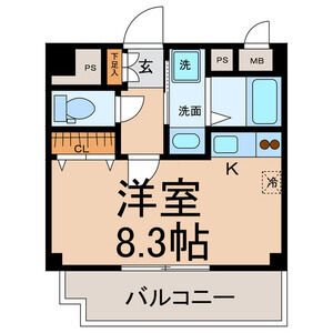 荒畑ハイツの間取り