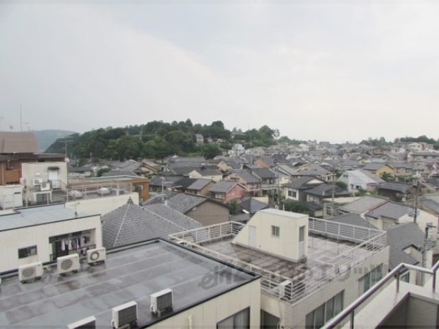 【京都市左京区浄土寺上馬場町のマンションの眺望】