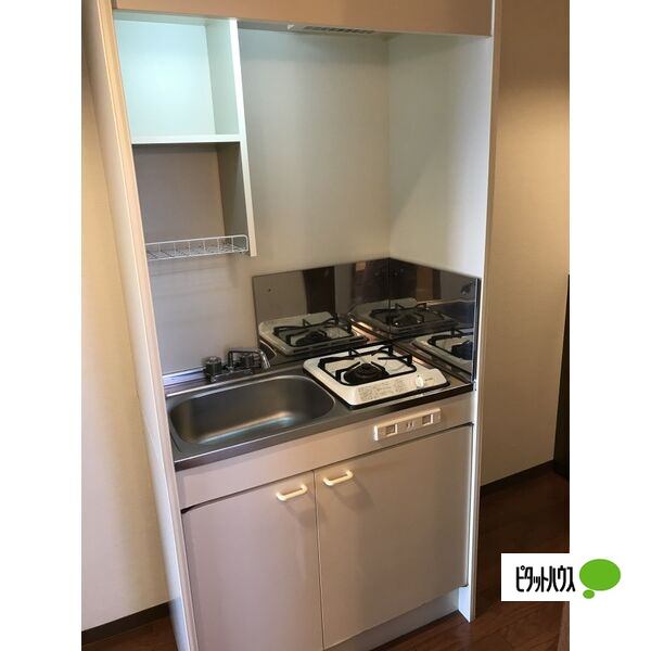 キッチン　他号室の写真です。