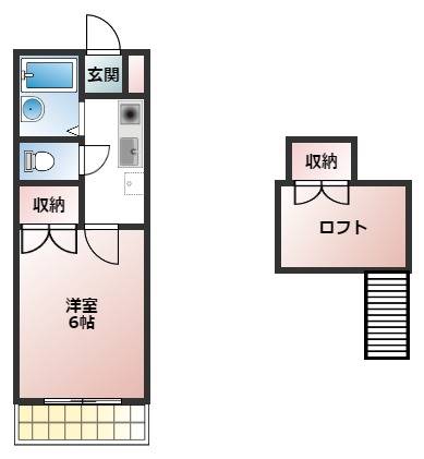 サンライフ荻原白根の間取り