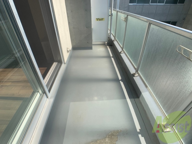 バルコニー　バルコニーです。天気の良い日には外干しができます！