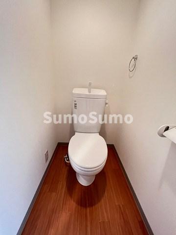 トイレ　ゆったりとした空間のトイレです