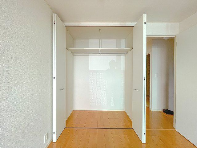 収納　たっぷりとした収納スペースです