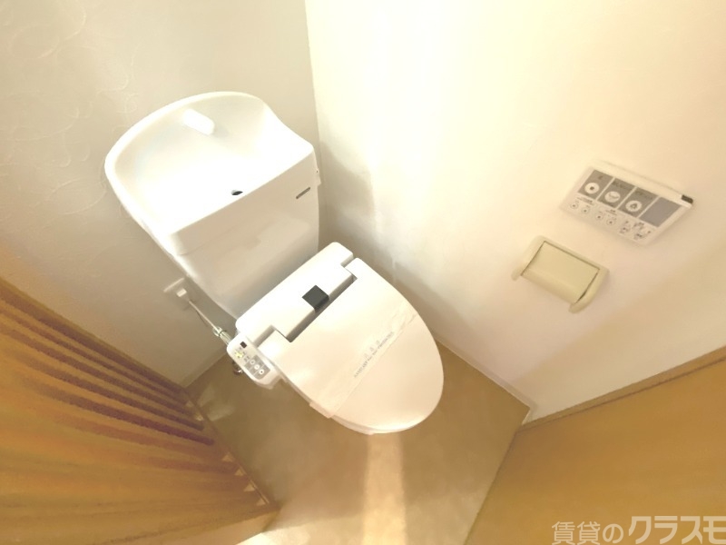トイレ　トイレもキレイにお使い頂けます！