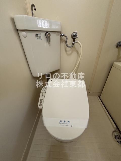 トイレ　洗浄便座付です！