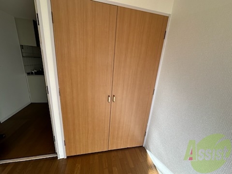 収納　こちら収納になります。衣類の収納にいいですね。