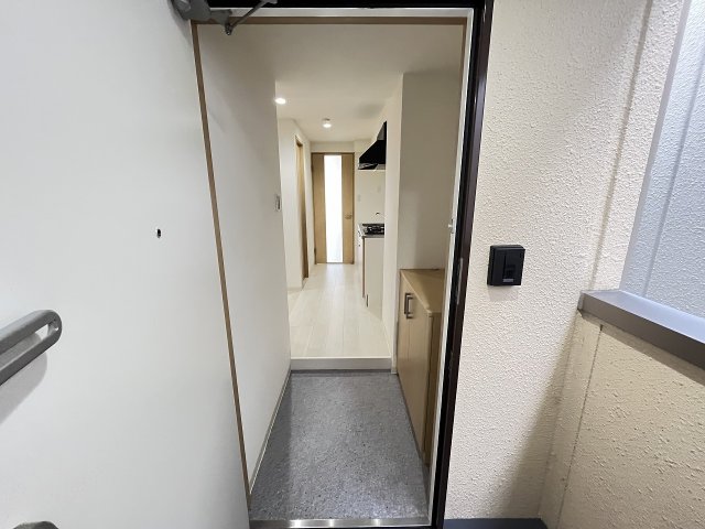 玄関　落ち着いた玄関です