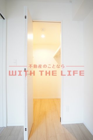 収納　たっぷりとした収納スペースです